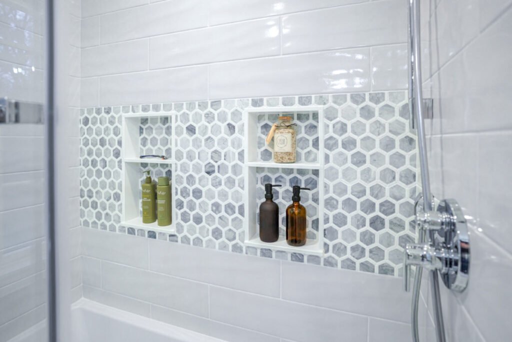 modern bathroom tile