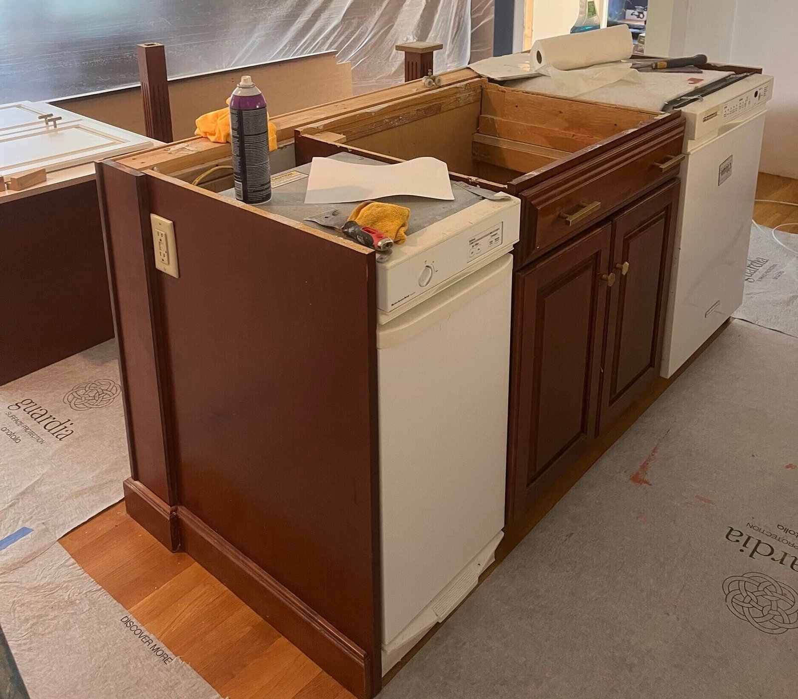 Stow MA kitchen refresh with custom cabinetry by Ulta Home