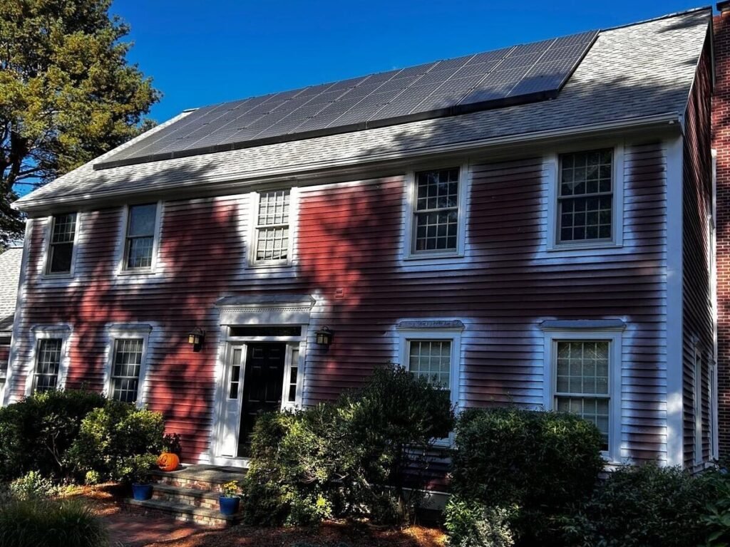 A Complete Exterior Refresh in Holliston before photo